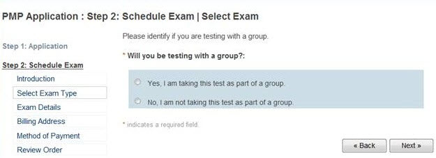 PMP Test Group