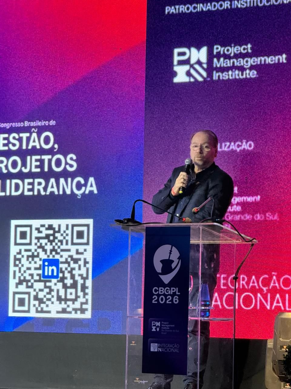 Mauro Sotille em palestra no CBGPL